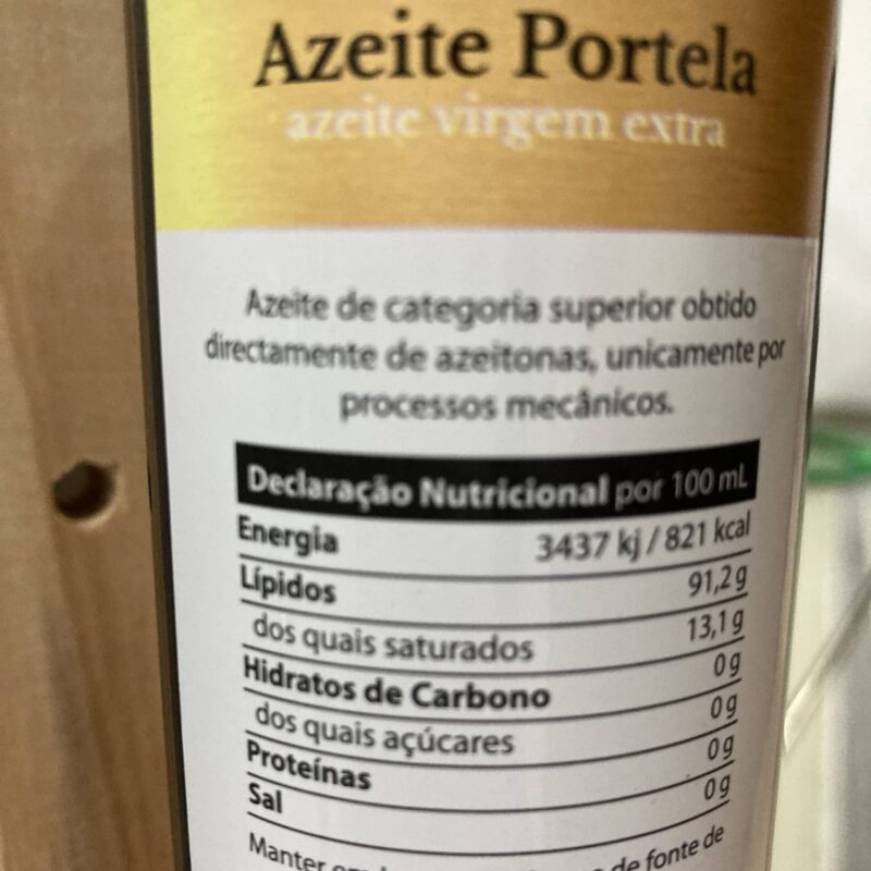 Azeite Virgem Extra - Azeite Portela