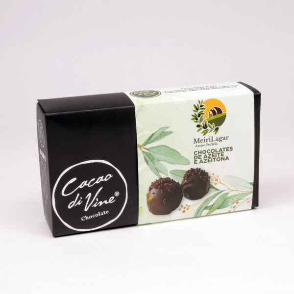 Trufas de Azeite e Azeitona - Box 8 Trufas