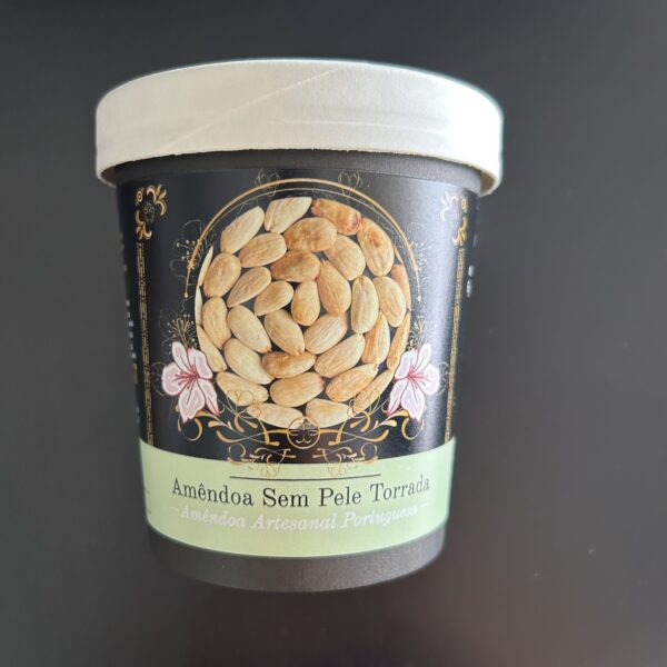 amêndoa sem pele torrada